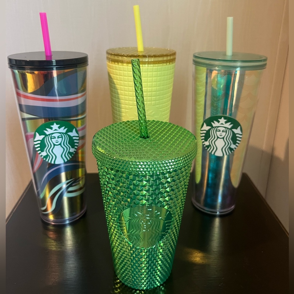 Starbucks tumbler set of 4
